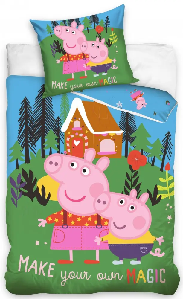 Peppa malac ágyneműhuzat 140×200cm, 70×90 cm termékfotó