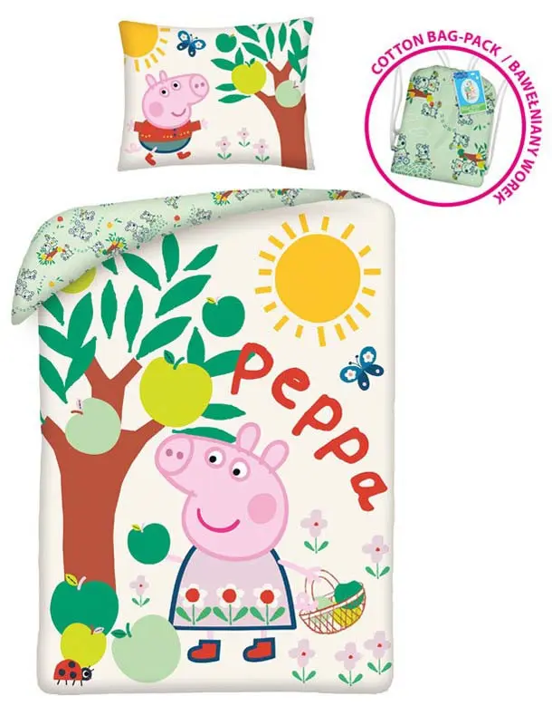 Peppa malac ágyneműhuzat 140×200cm, 70×90 cm termékfotó
