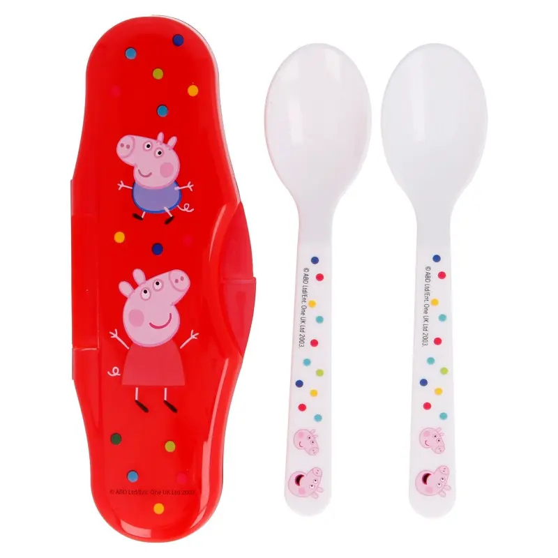 Peppa malac baba utazó evőeszköz készlet termékfotó
