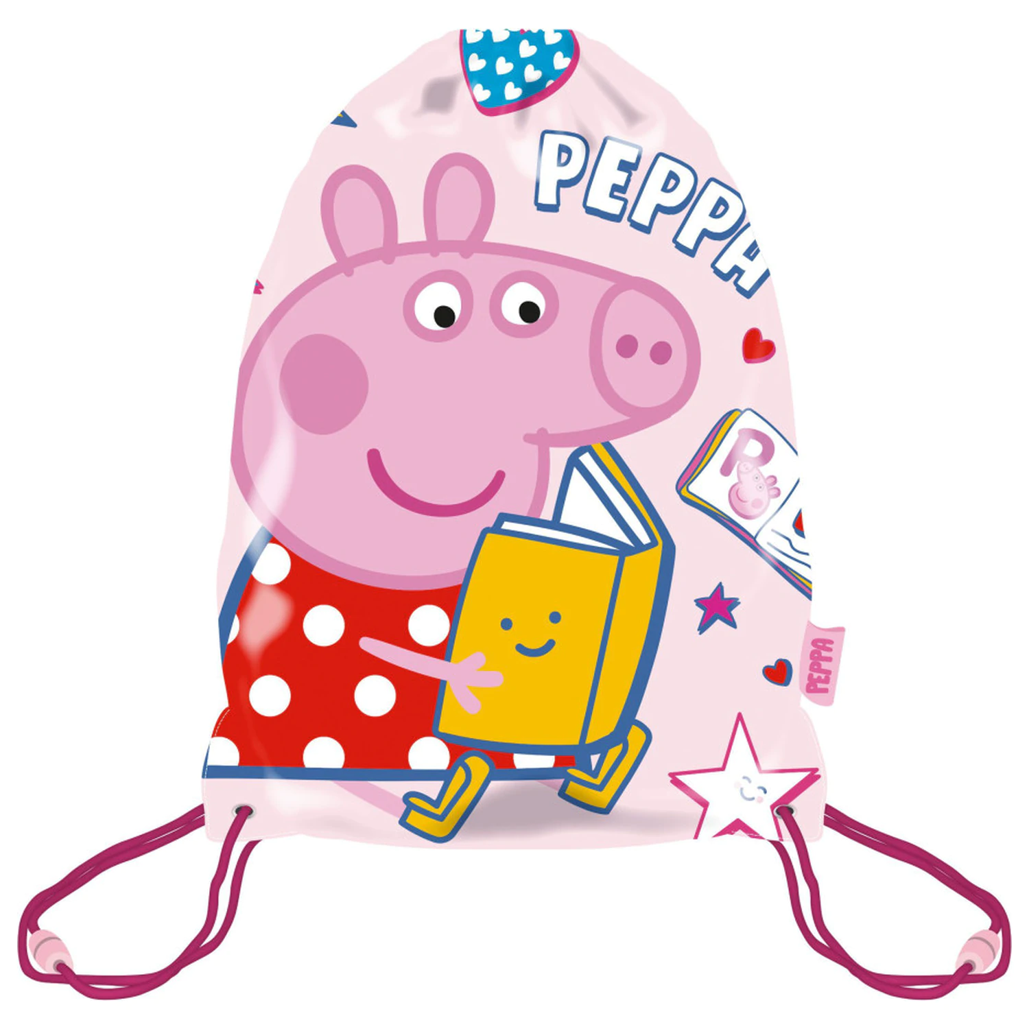 Peppa malac Book sporttáska, tornazsák 44 cm termékfotó