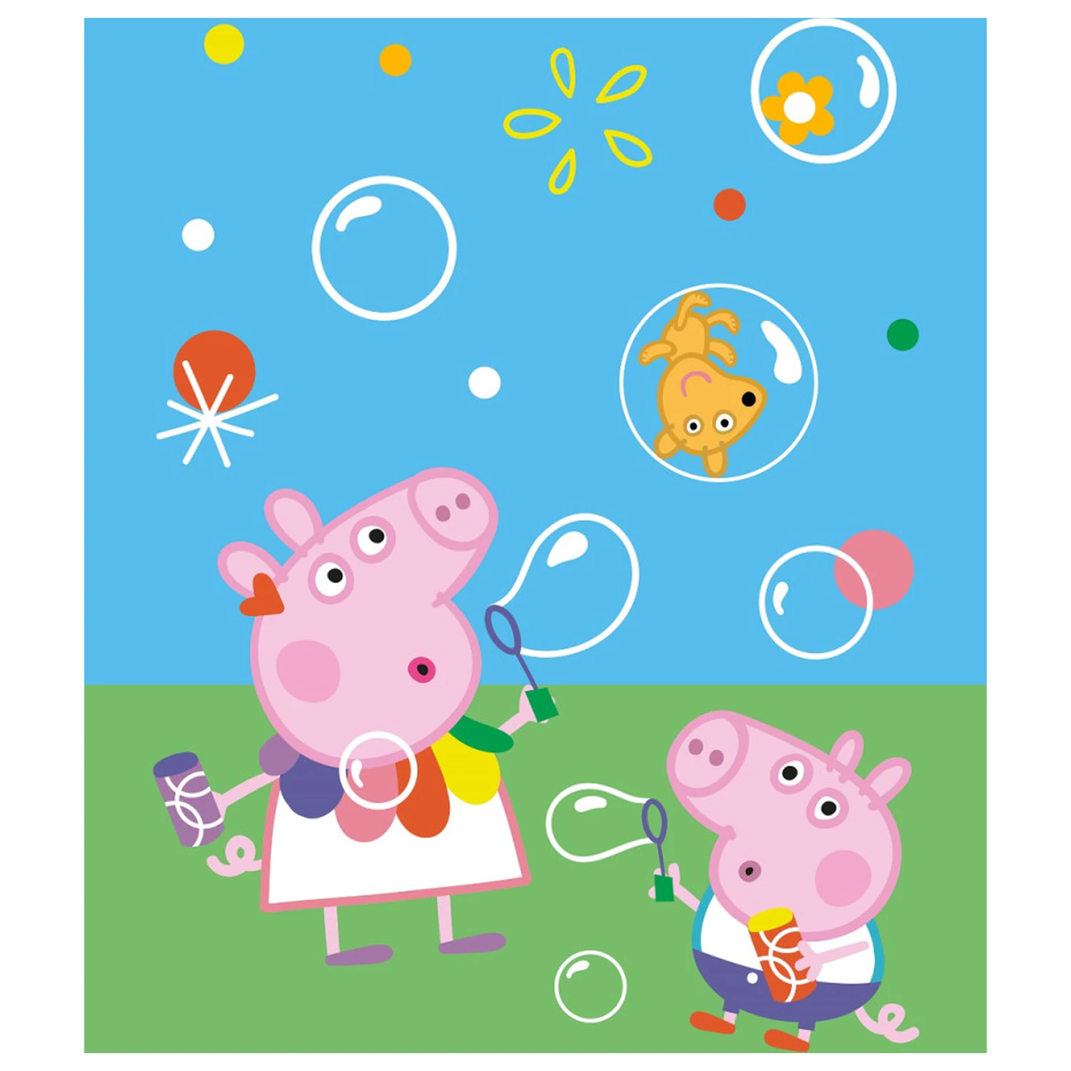 Peppa malac Bubbles polár takaró  termékfotó
