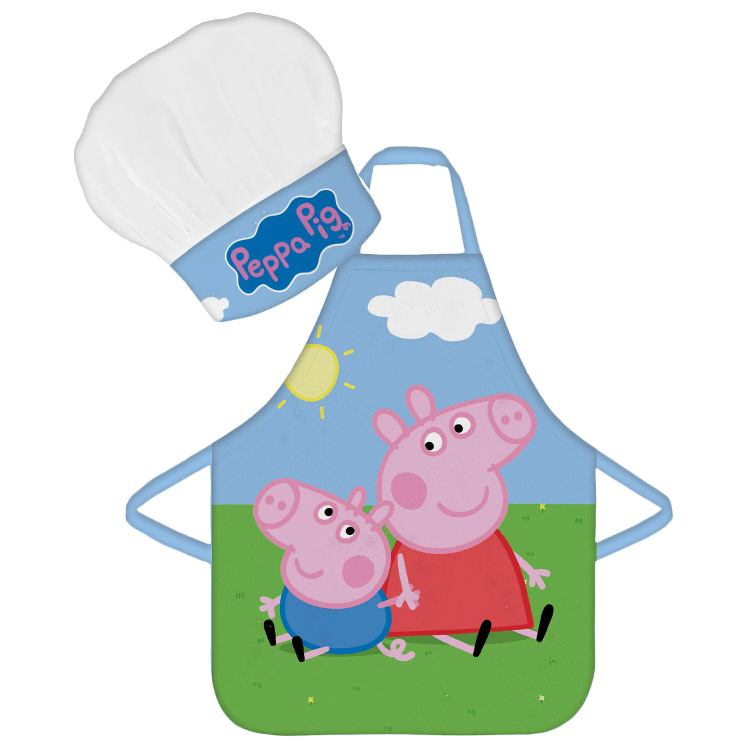 Peppa malac Field gyerek kötény 2 darabos szett termékfotó