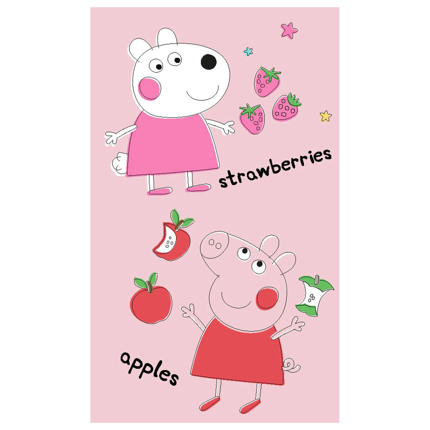 Peppa malac Fruits kéztörlő, arctörlő, törölköző  termékfotó