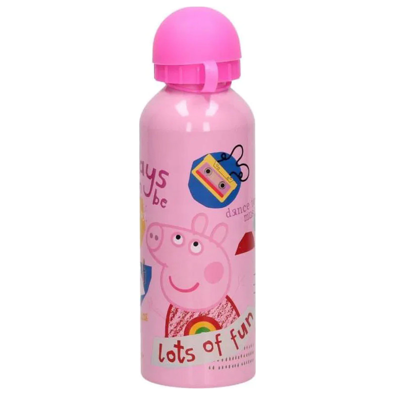 Peppa malac Fun alumínium kulacs ivókupakkal 500 ml termékfotó