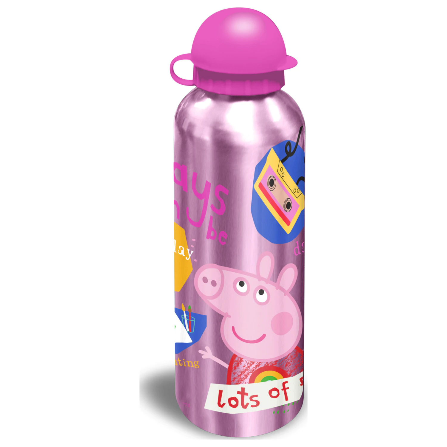 Peppa malac Fun alumínium kulacs ivókupakkal 500 ml termékfotó