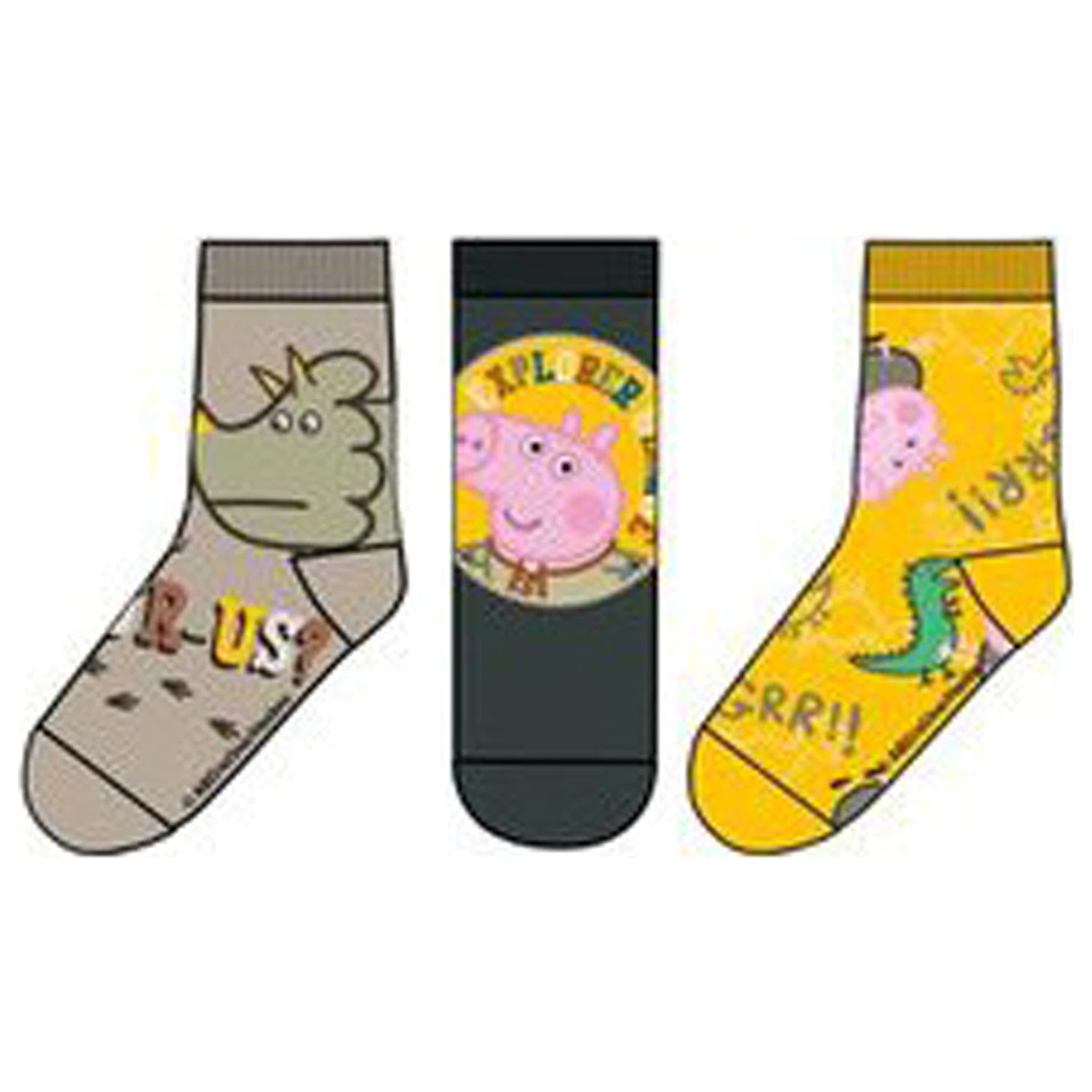 Peppa malac Grrr gyerek zokni 27/30 termékfotó