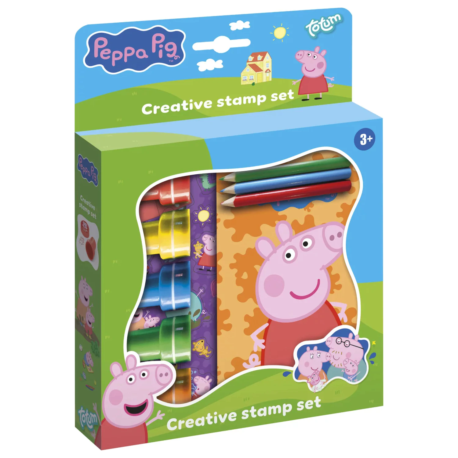 Peppa malac Happiness nyomdás kreatív szett termékfotó