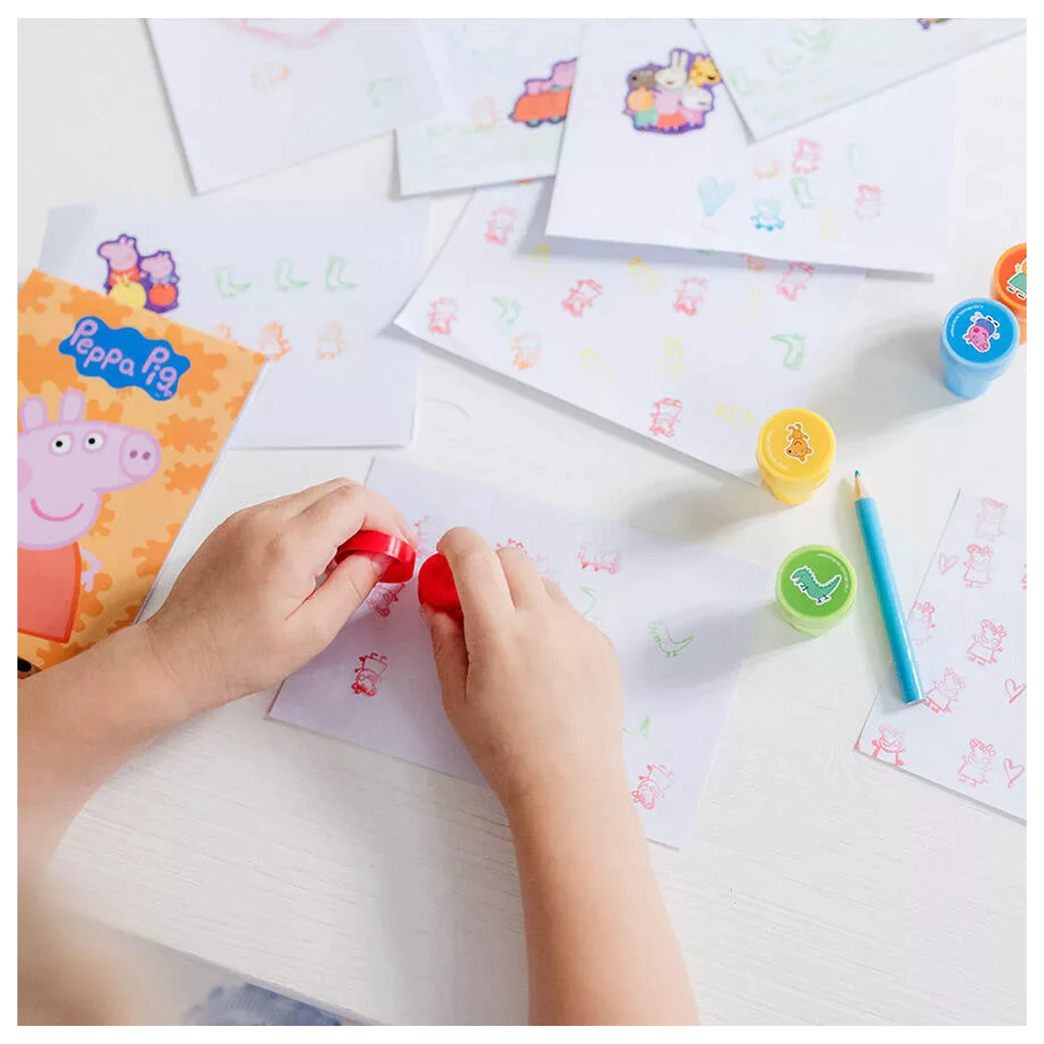 Peppa malac Happiness nyomdás kreatív szett termékfotó
