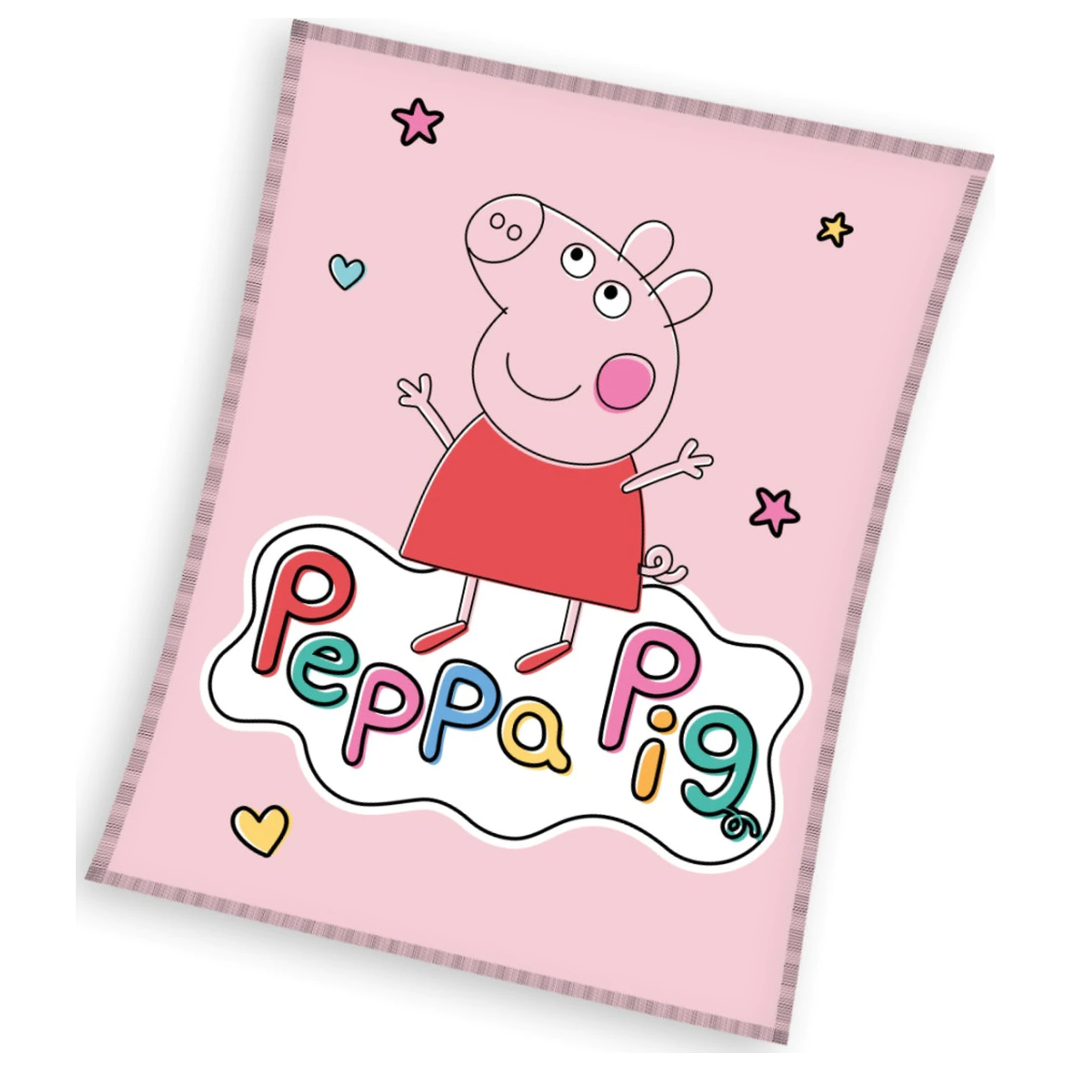 Peppa malac Happy polár takaró  termékfotó