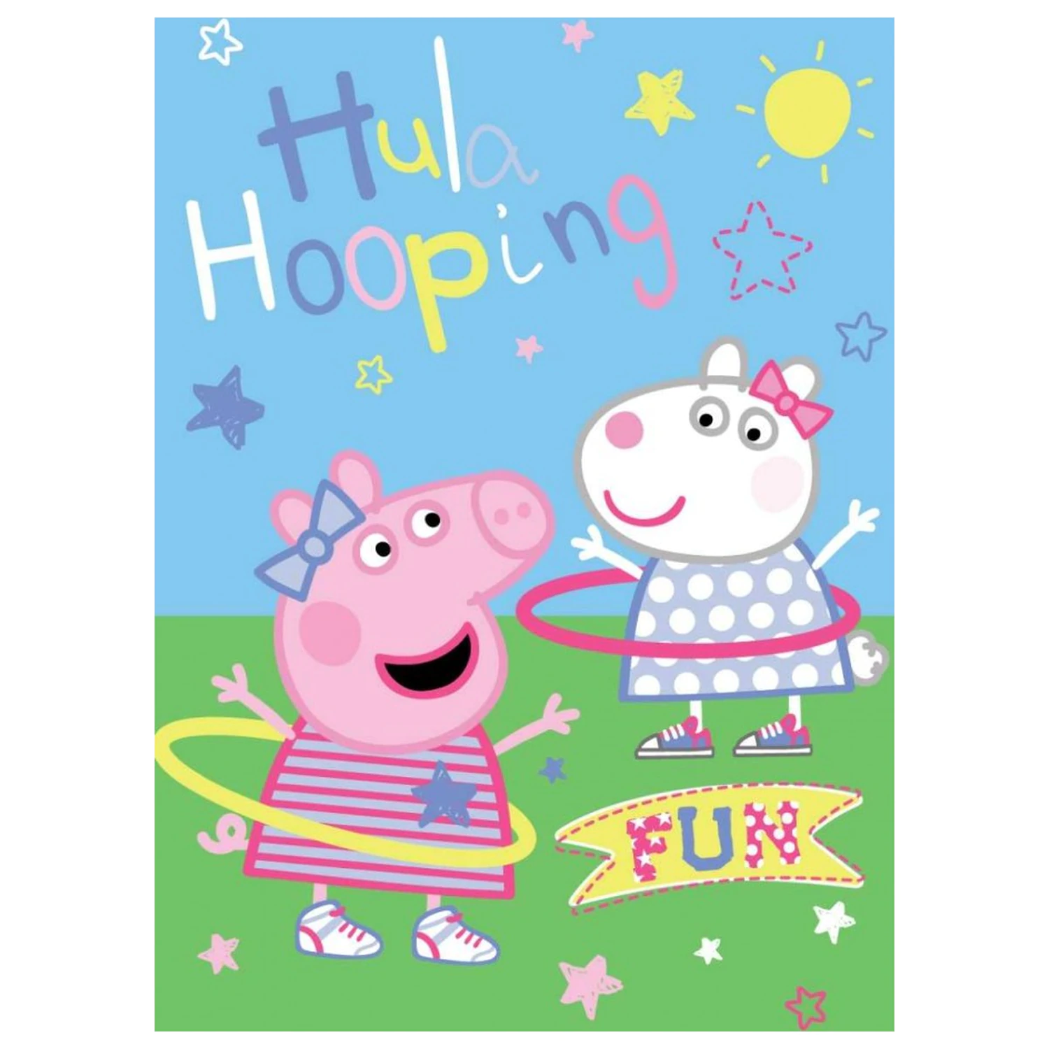 Peppa malac Hula Hooping polár takaró  termékfotó