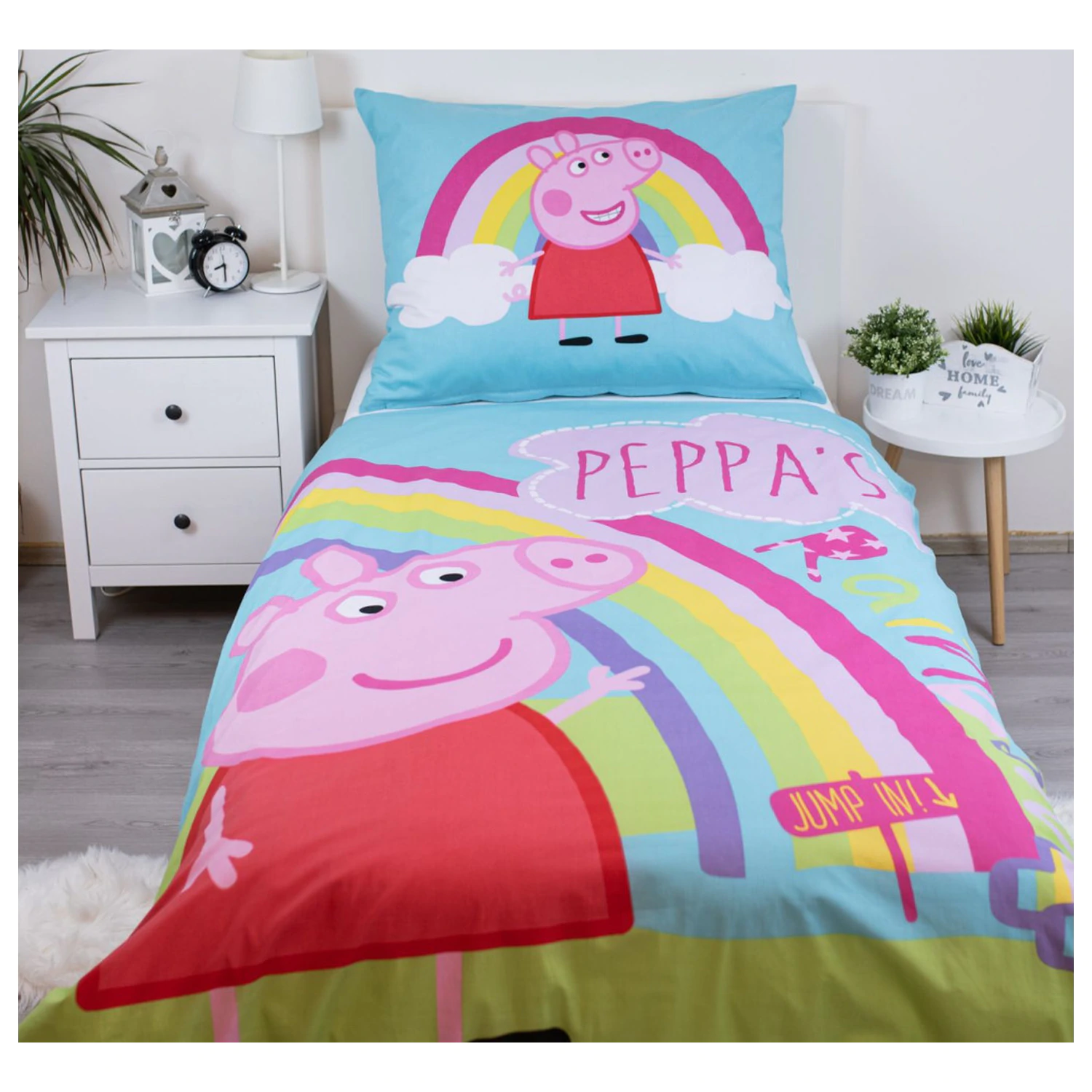 Peppa malac Jump In ágyneműhuzat termékfotó