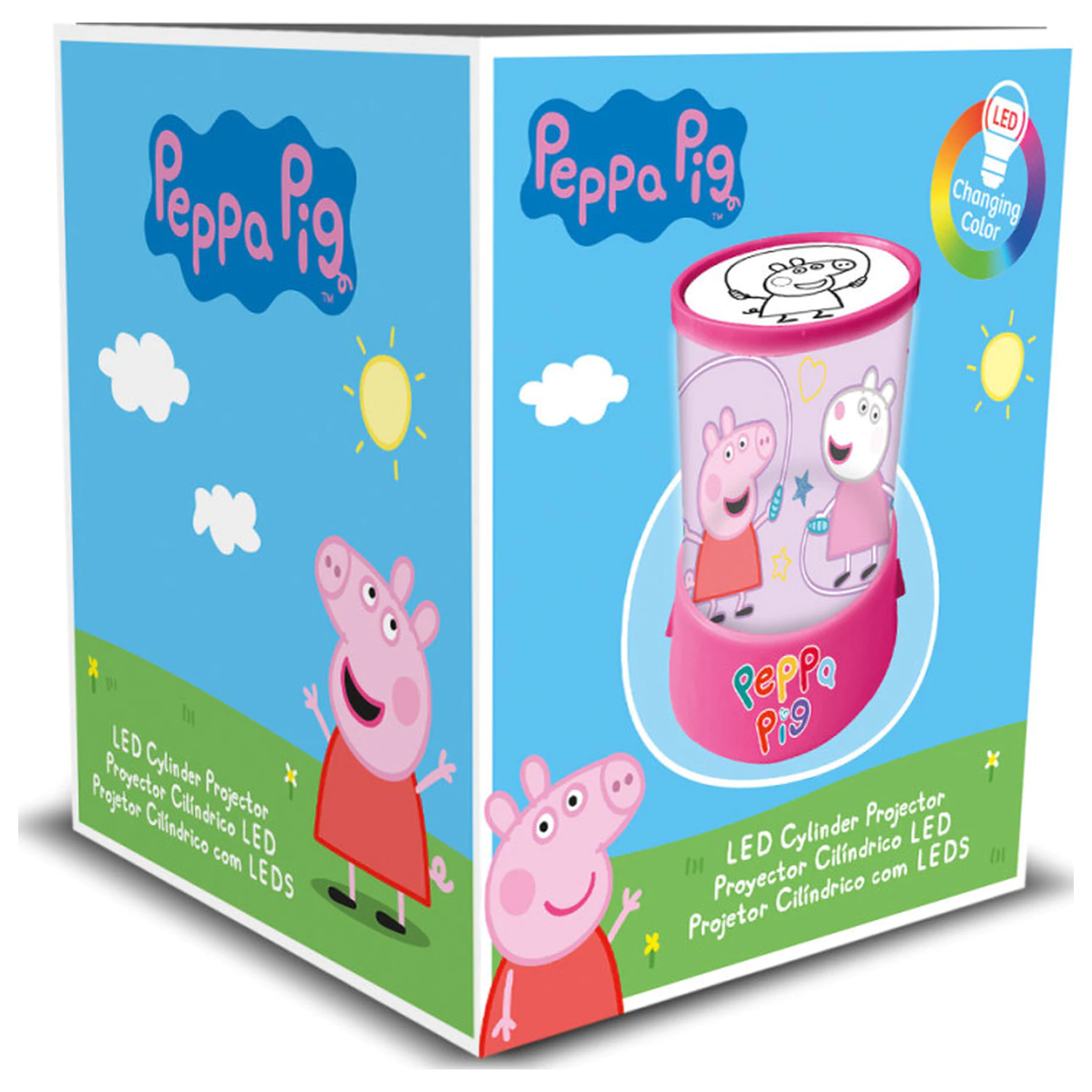 Peppa malac Jump Rope 2 az 1-ben kivetítő, lámpa, éjszakai fény termékfotó