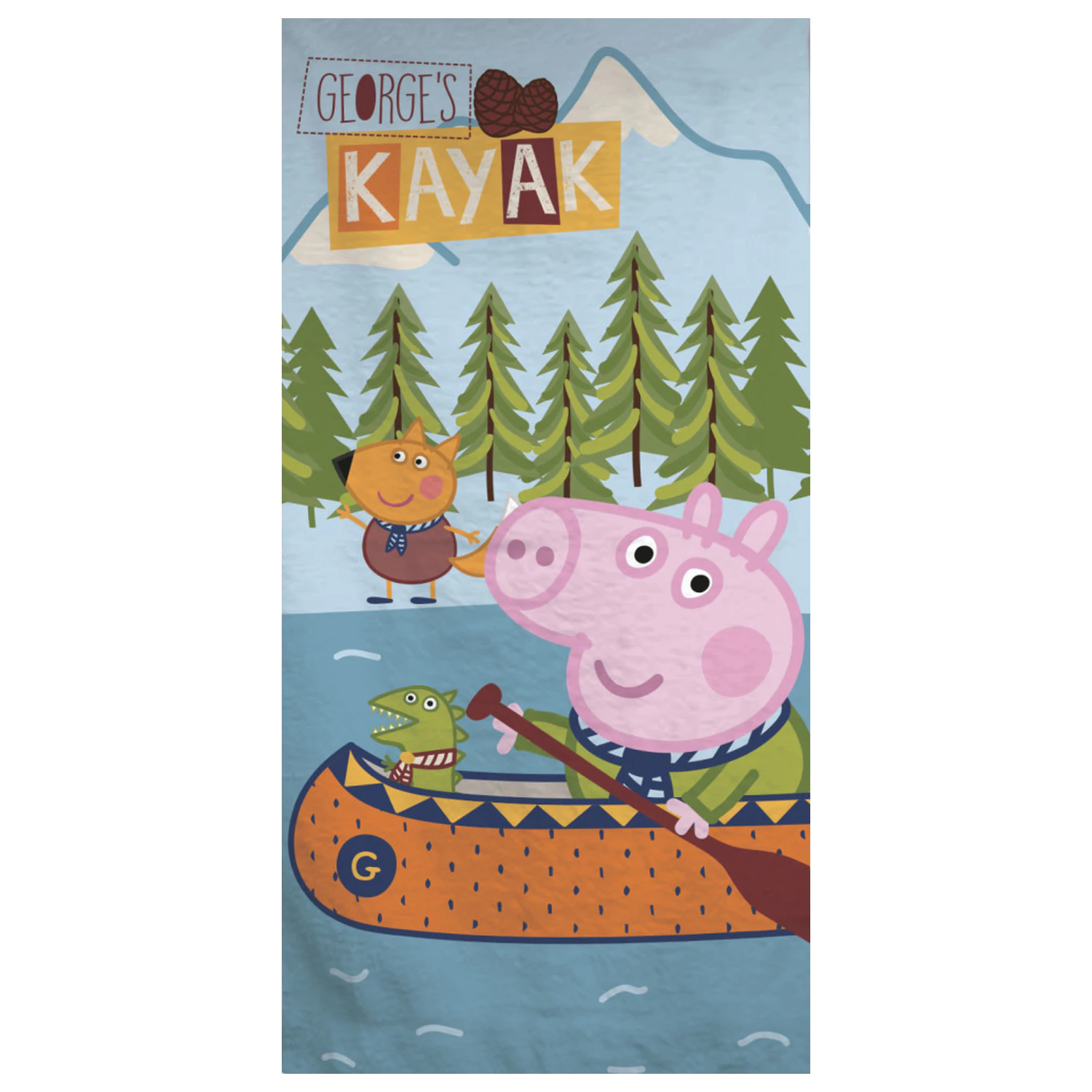 Peppa malac Kayak törölköző termékfotó