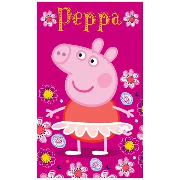 Peppa malac kéztörlő arctörlő, törölköző  30*50cm termékfotó