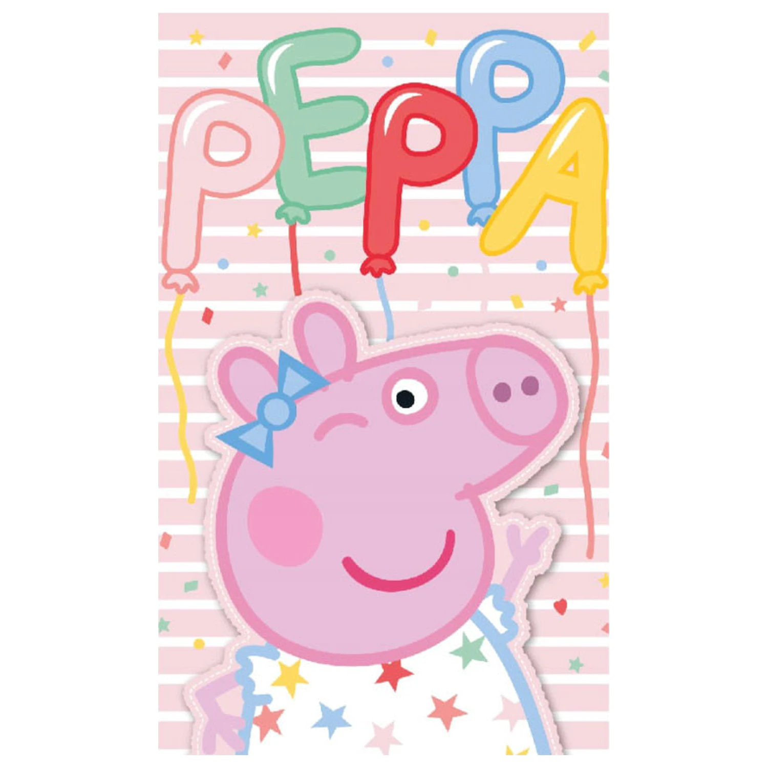 Peppa malac Party kéztörlő, arctörlő, törölköző termékfotó