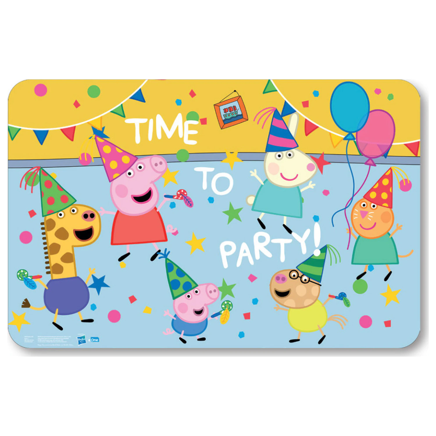 Peppa malac Party tányéralátét 43x28 cm termékfotó