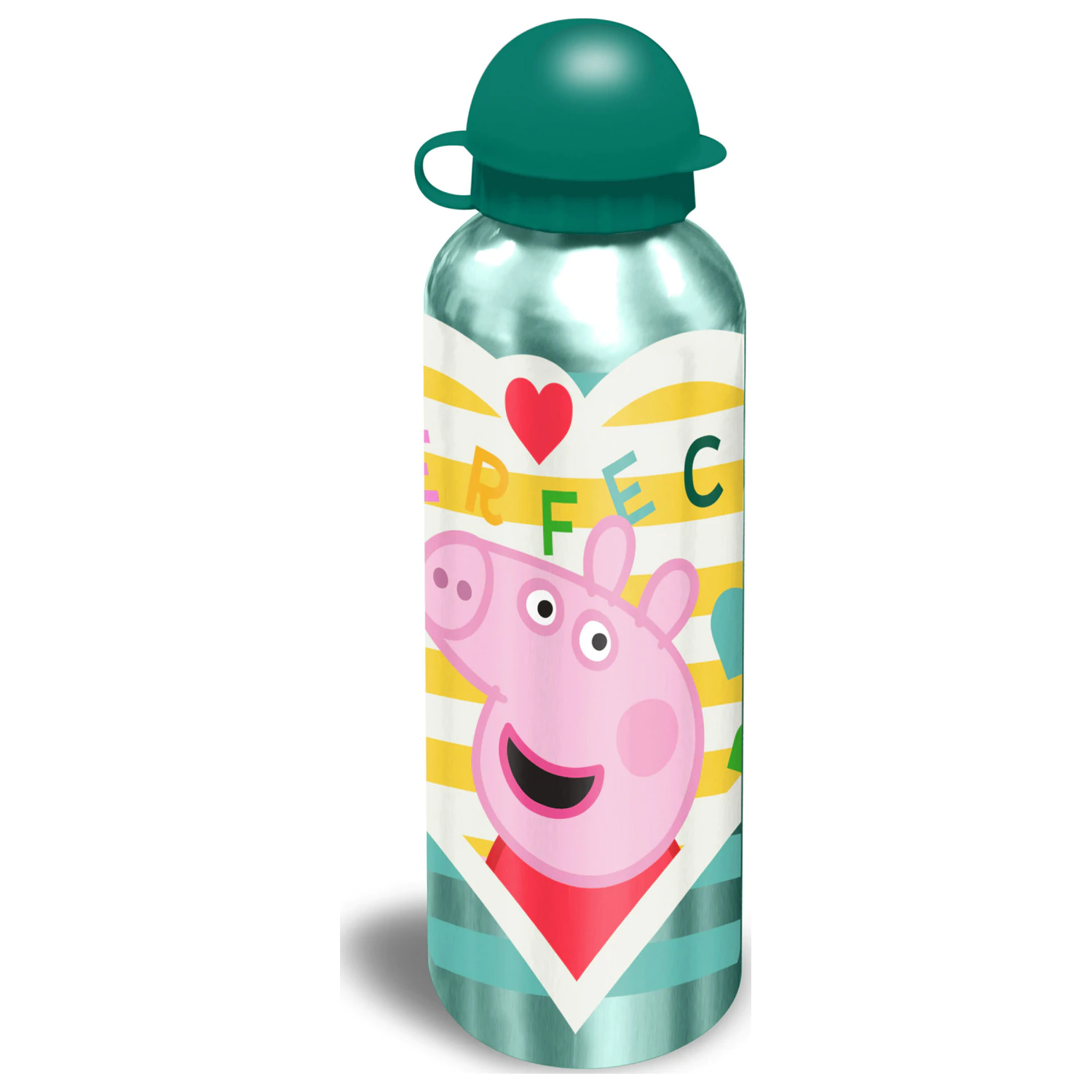 Peppa malac Perfect alumínium kulacs ivókupakkal 500 ml termékfotó