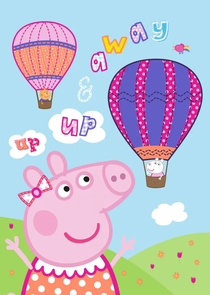 Peppa Malac polár takaró 100*140cm termékfotó