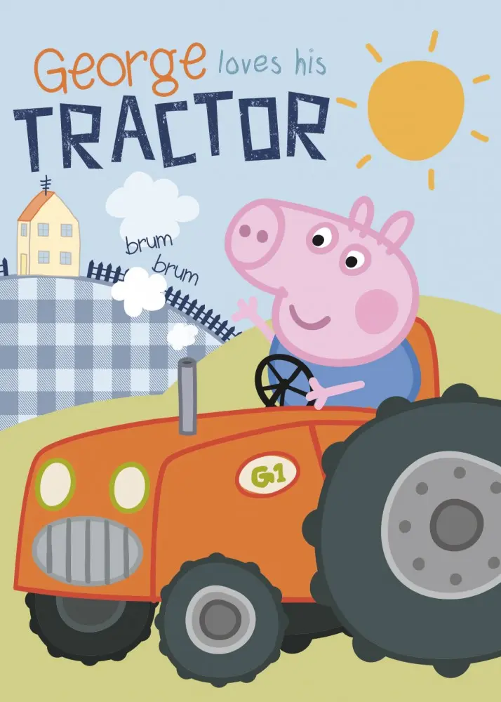 Peppa Malac polár takaró 100*140cm termékfotó