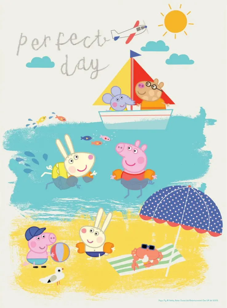 Peppa malac puzzle 24 db-os termékfotó