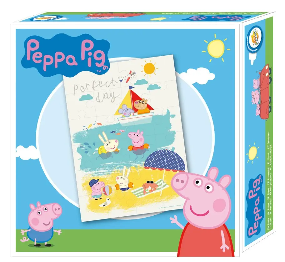 Peppa malac puzzle 24 db-os termékfotó
