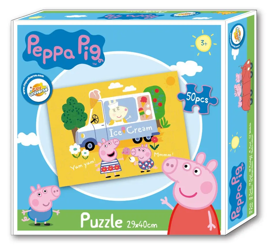 Peppa malac puzzle 50 db-os termékfotó