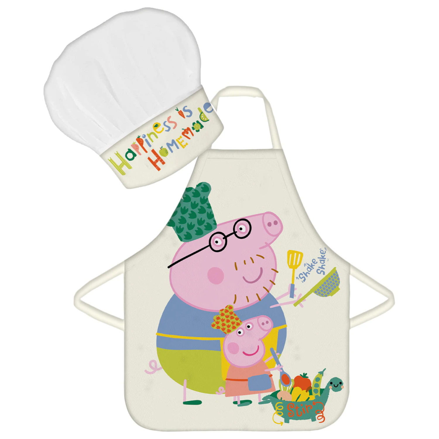 Peppa malac Shake gyerek kötény 2 darabos szett termékfotó