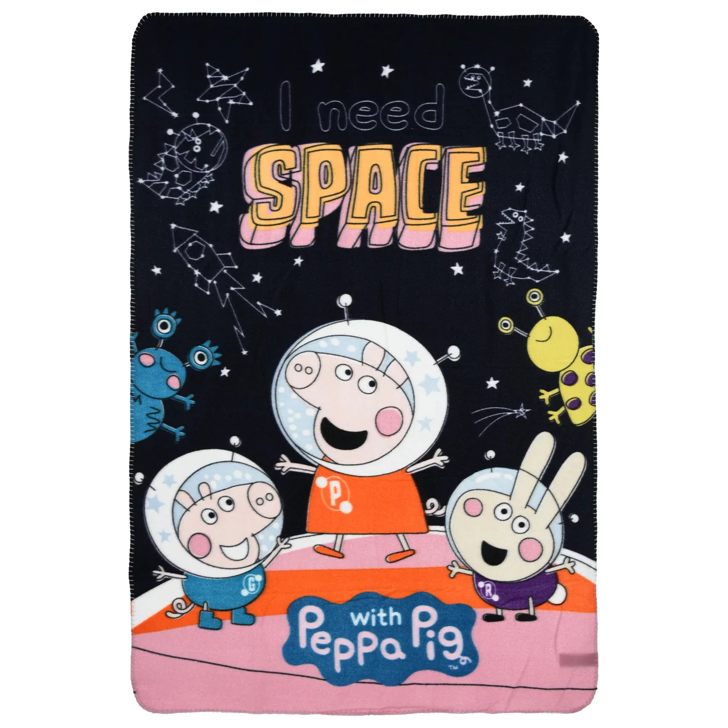 Peppa malac Space polár takaró 100x150cm termékfotó