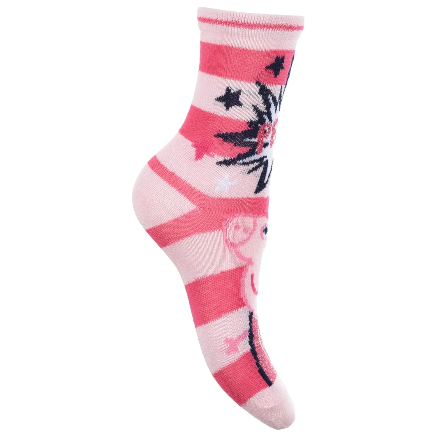 Peppa malac Sparkle Steps Grey gyerek zokni  27/30 termékfotó