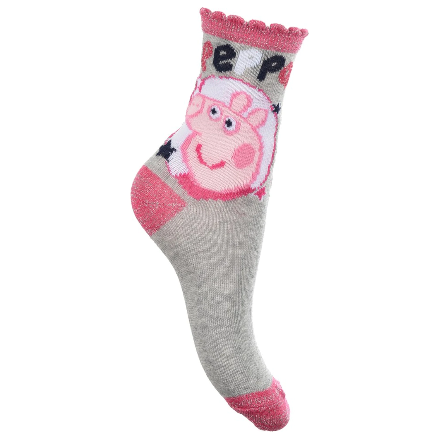 Peppa malac Sparkle Steps gyerek zokni  27/30 termékfotó