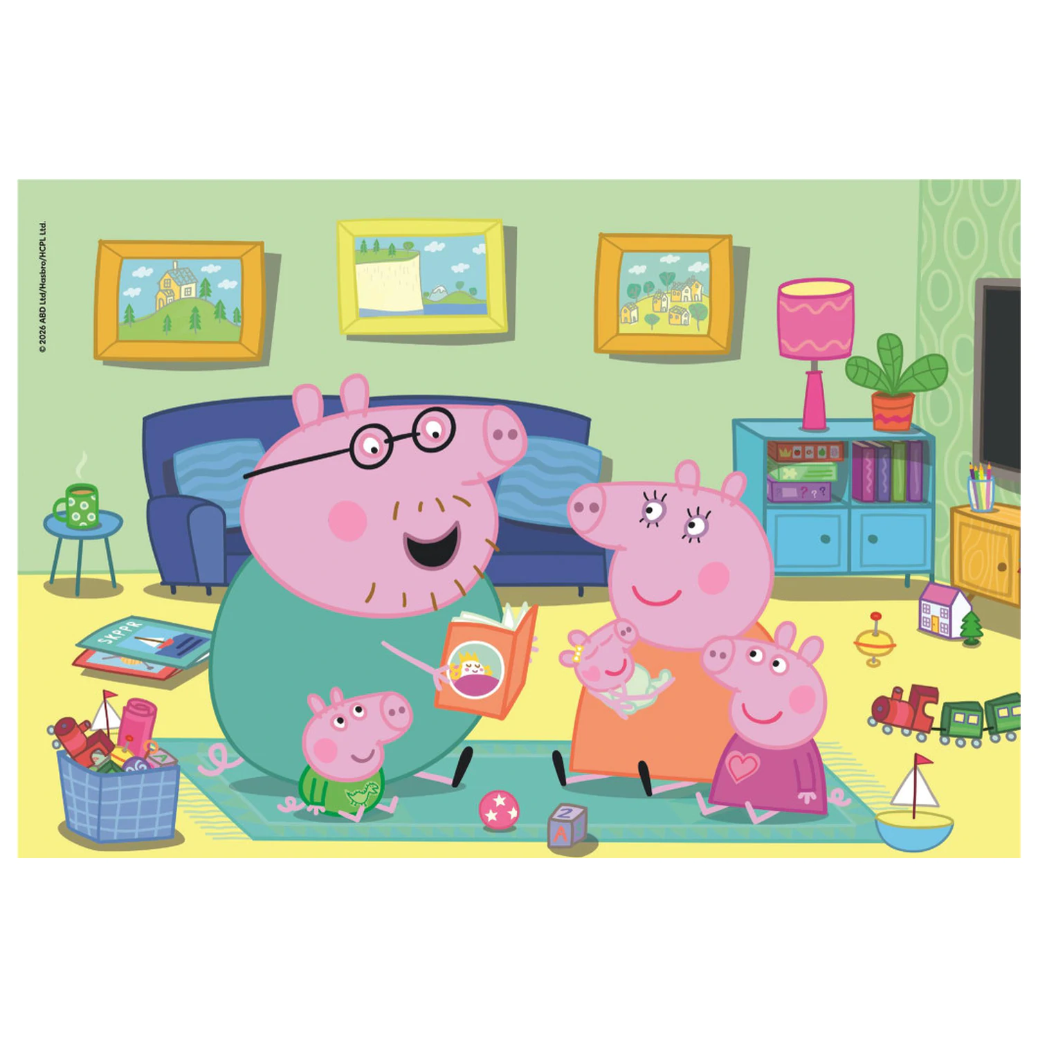 Peppa malac Storytime 60 db-os puzzle  termékfotó