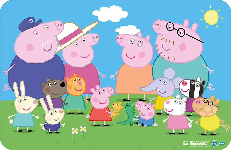 Peppa malac tányéralátét 43*28 cm termékfotó