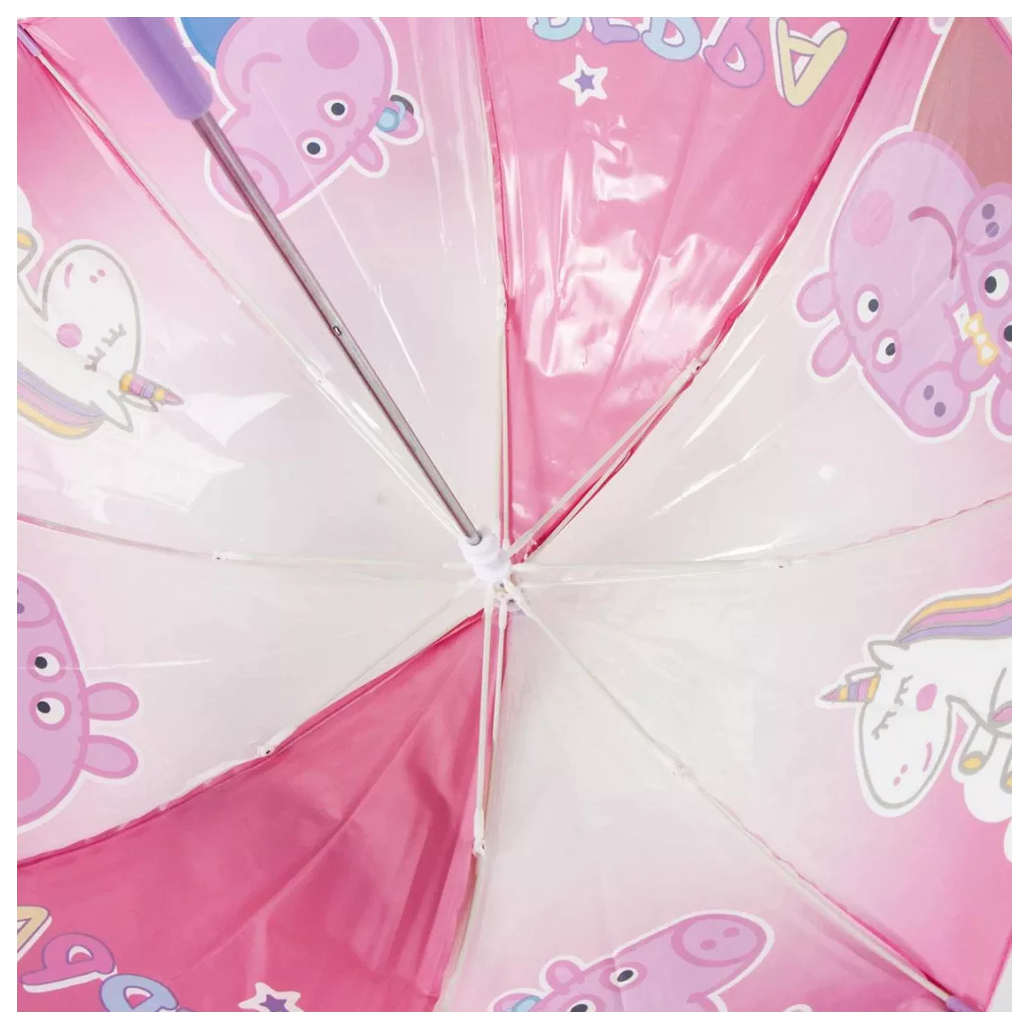 Peppa malac Unicorn gyerek átlátszó esernyő Ø71 cm termékfotó