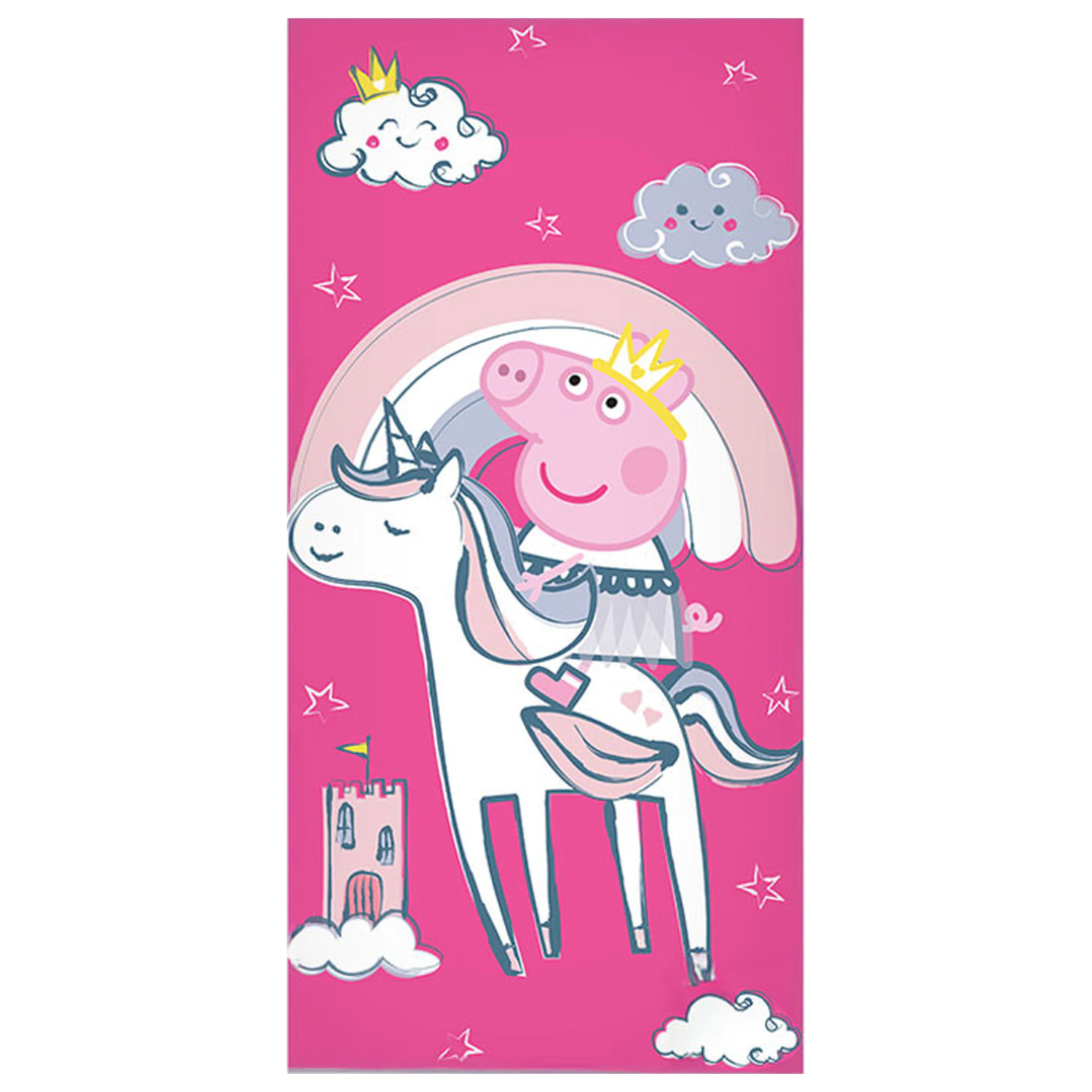 Peppa malac Unicorn törölköző  termékfotó