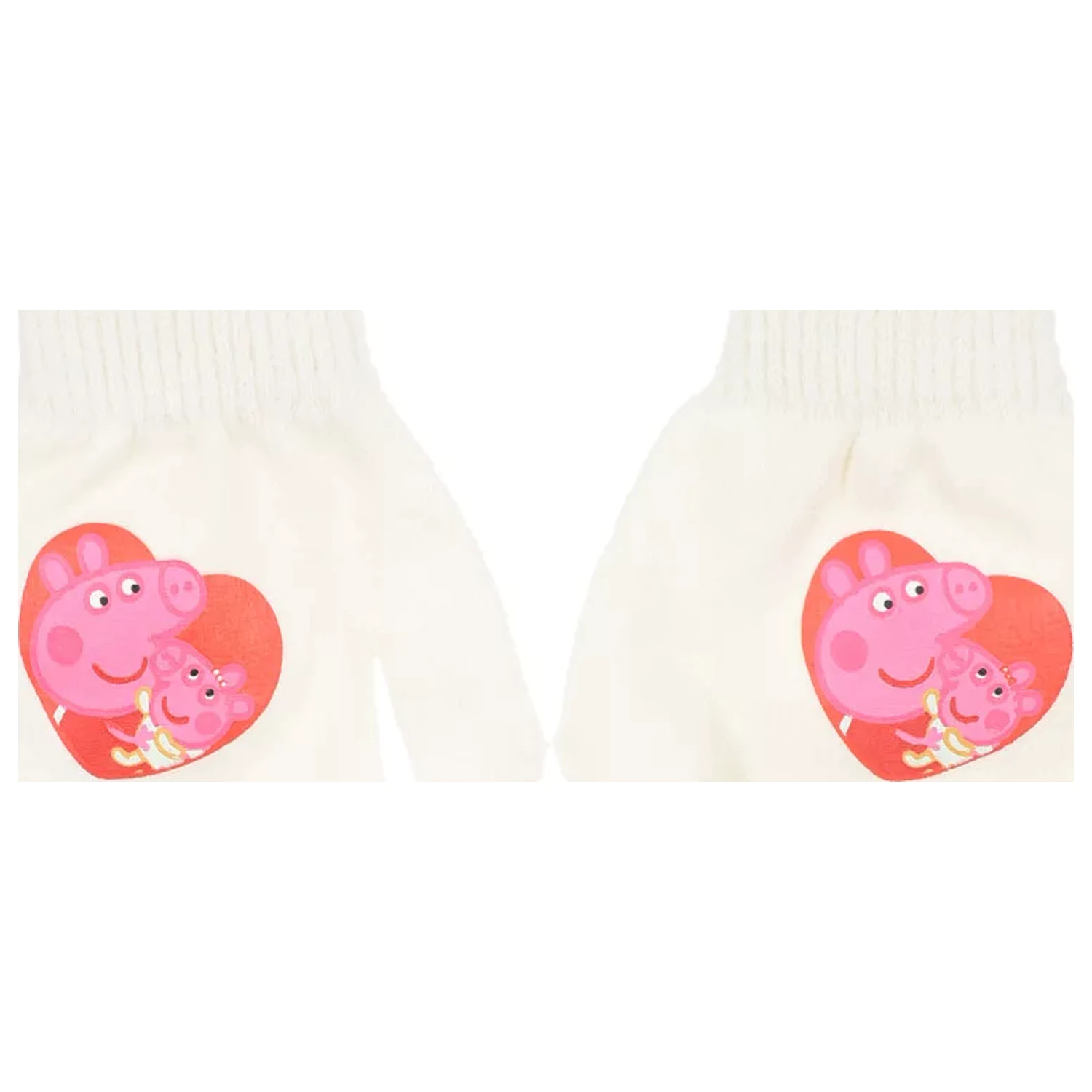 Peppa malac White Heart gyerek kesztyű termékfotó