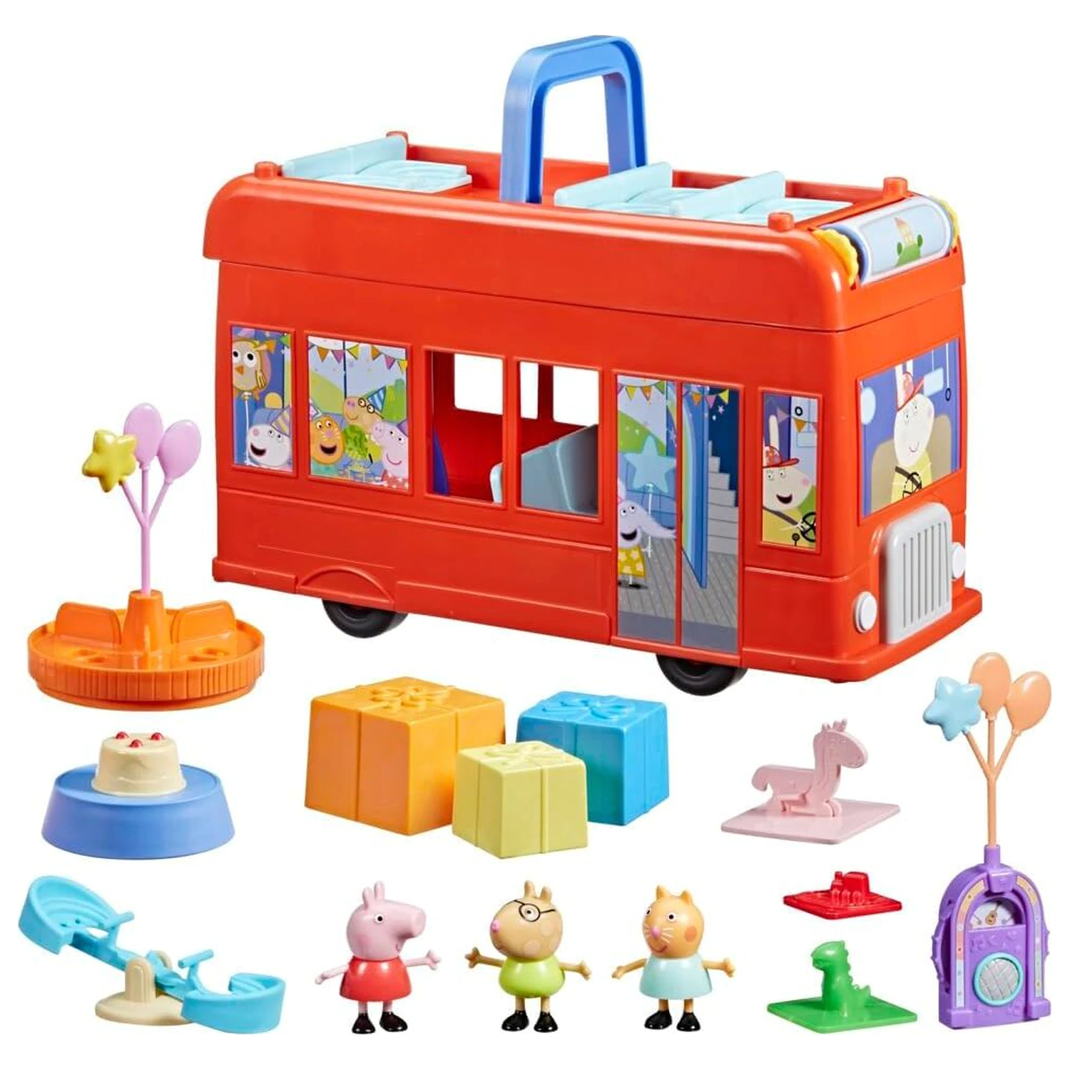 Peppa Pig 2-in-1 Party Bus játékszett termékfotó