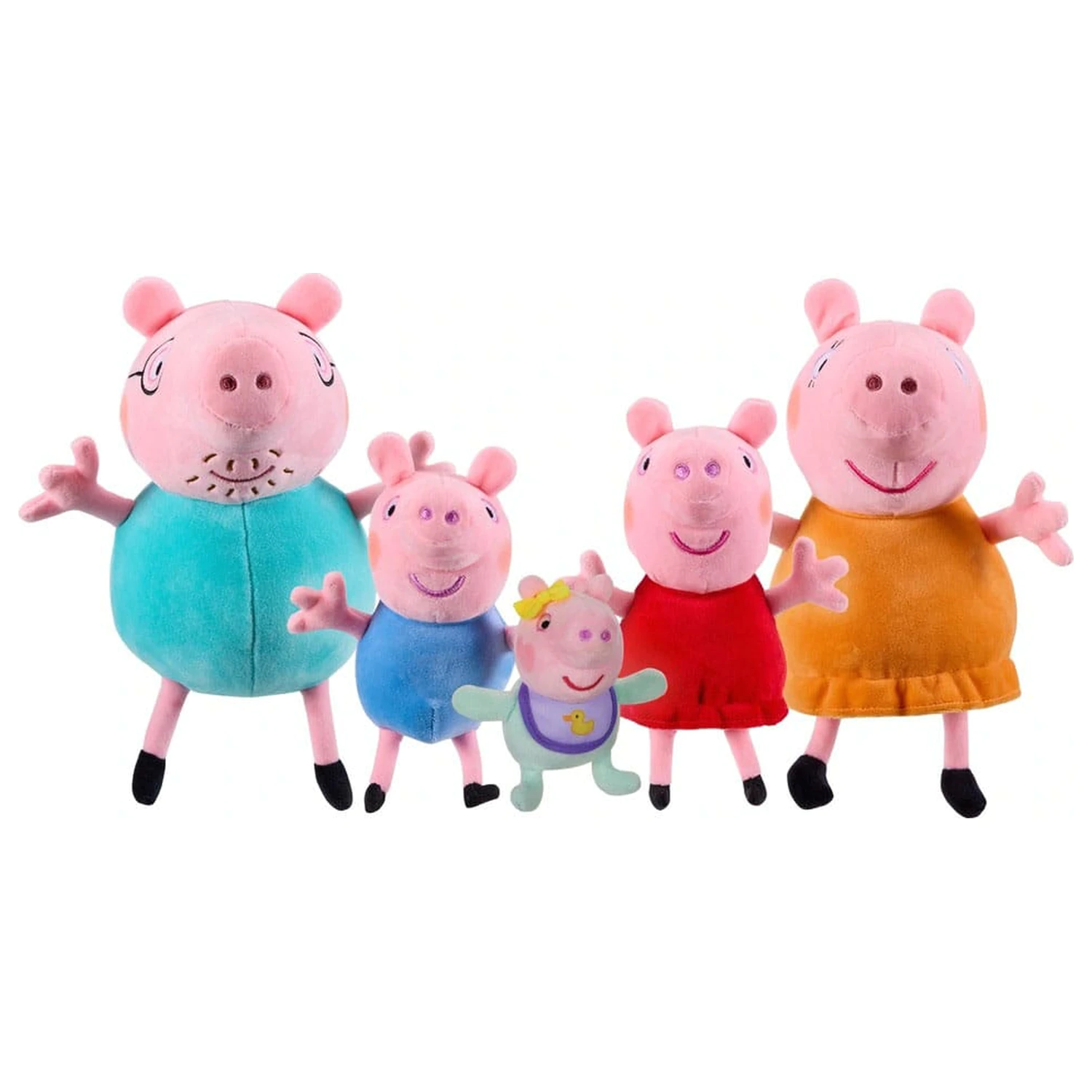 Peppa Pig 5 db-os plüss figura csomag termékfotó