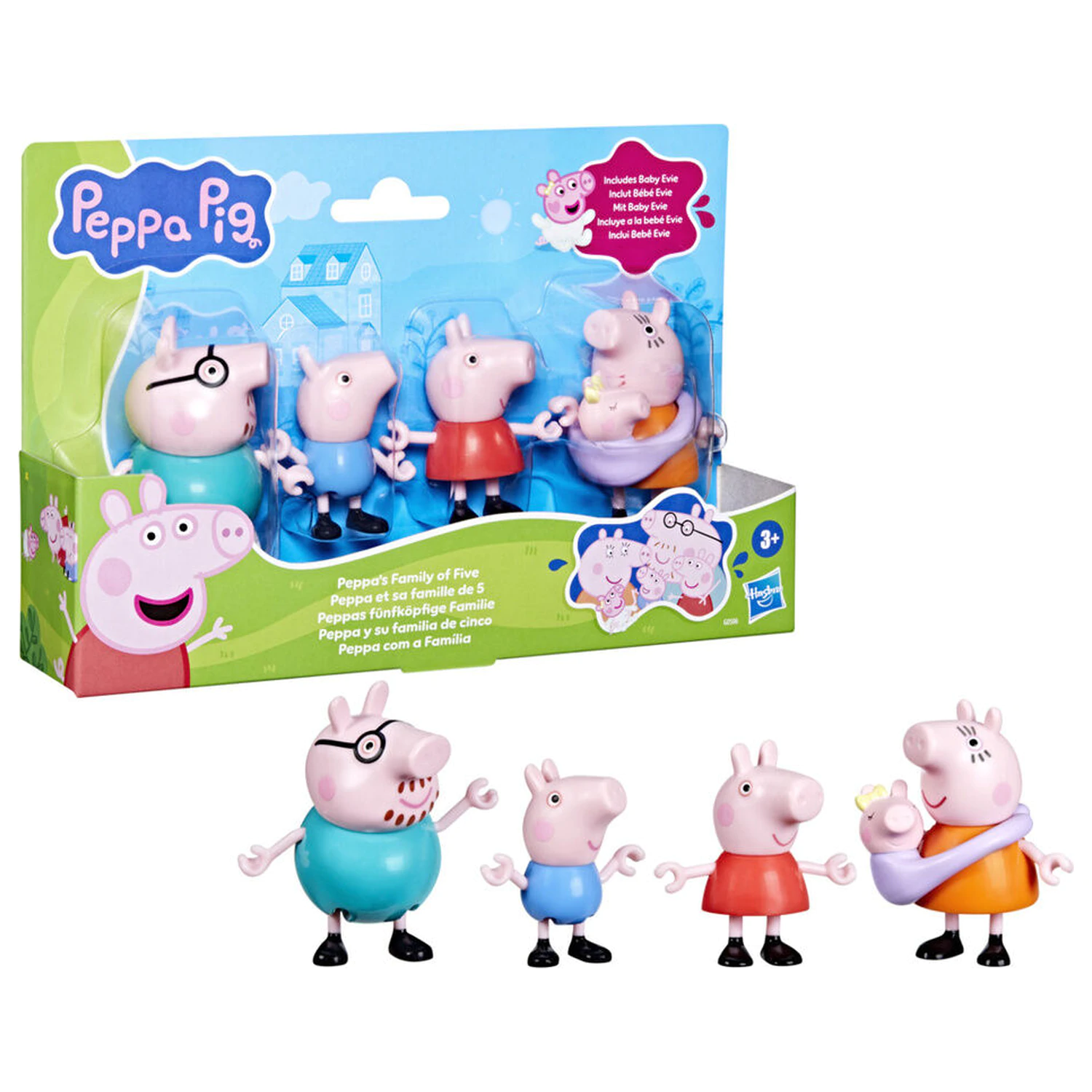 Peppa Pig 5db-os figura csomag termékfotó