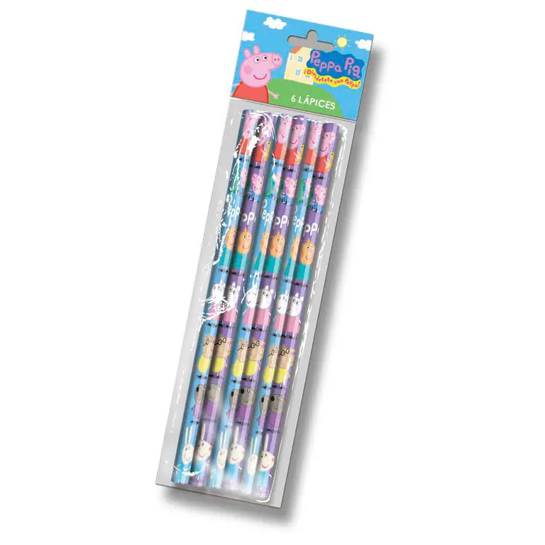Peppa Pig 6db ceruza termékfotó