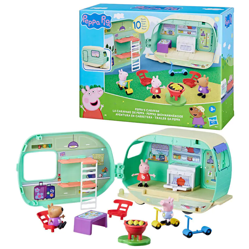 Peppa Pig caravan Spielset termékfotó