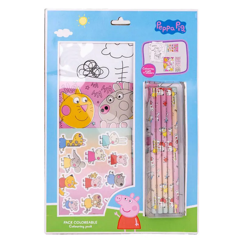 Peppa Pig színező írószer csomag termékfotó