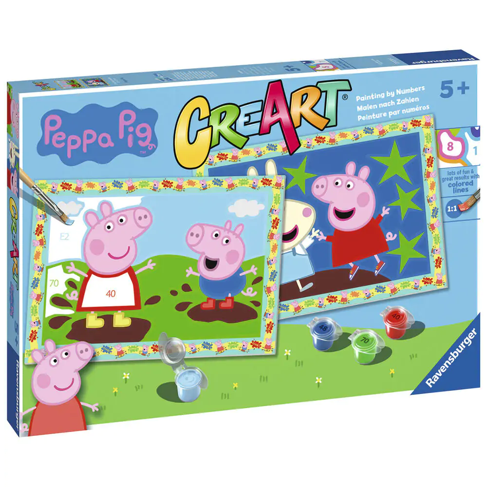 Peppa Pig CreArt rajzcsomag termékfotó