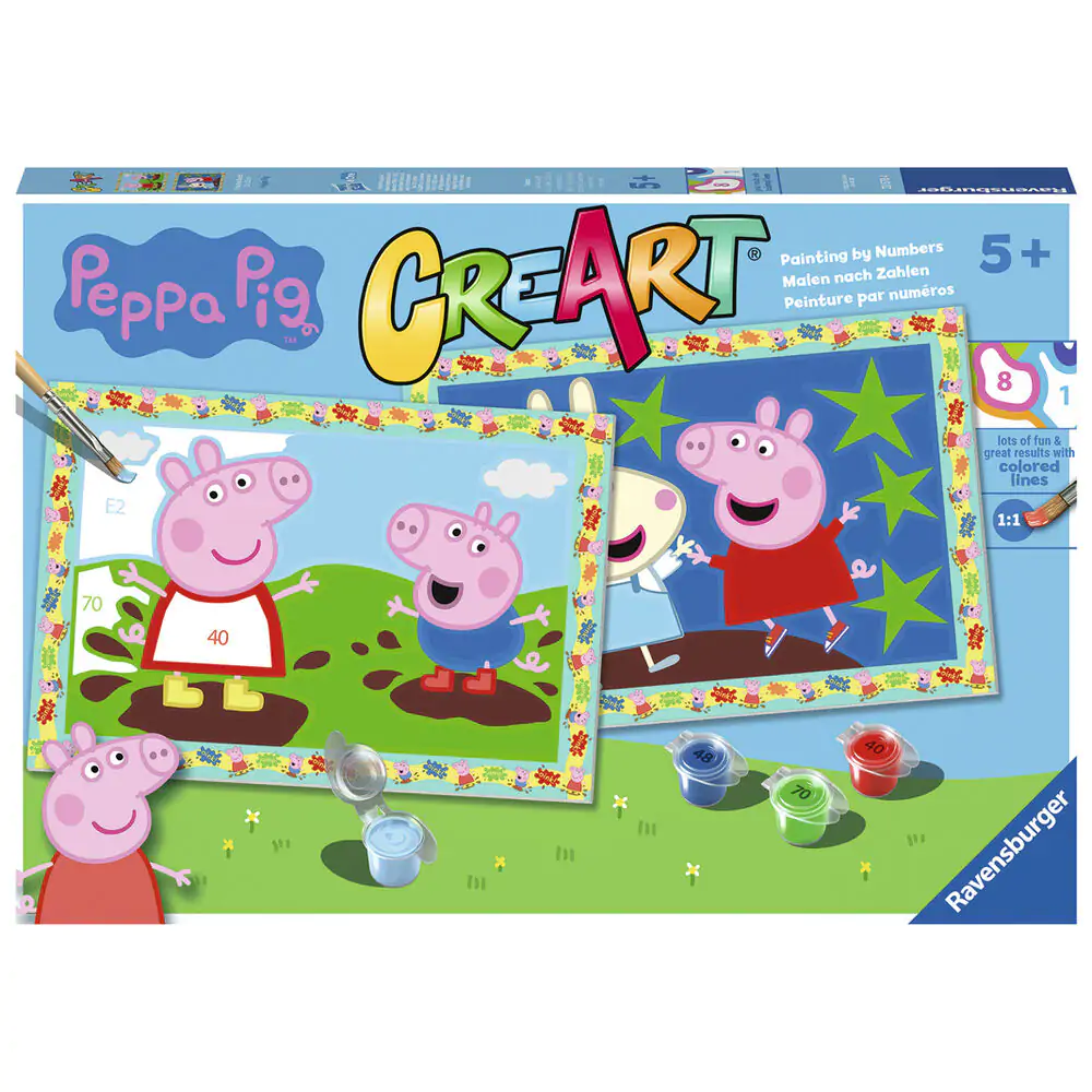 Peppa Pig CreArt rajzcsomag termékfotó
