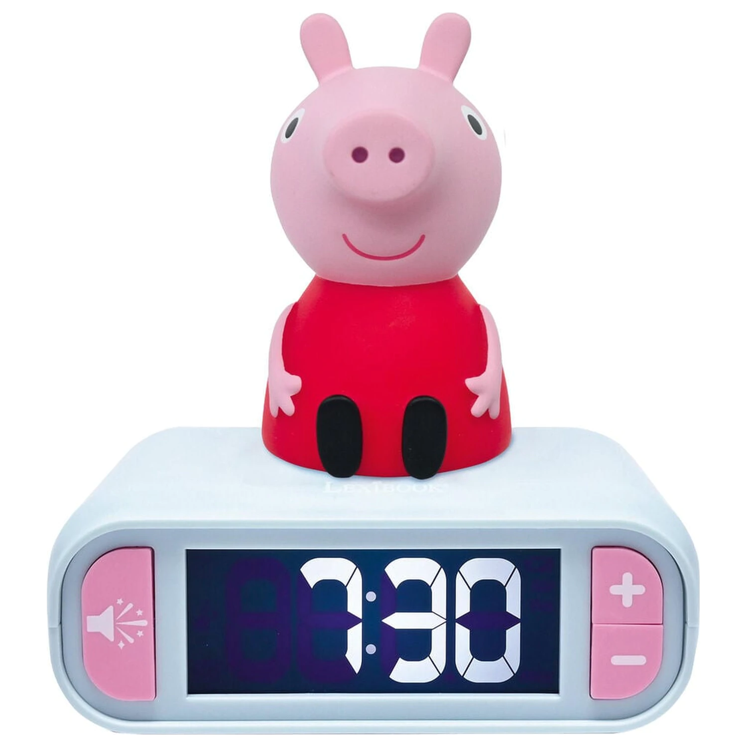 Peppa Pig Digital 3D éjszakai lámpa és digitális ébresztőóra termékfotó