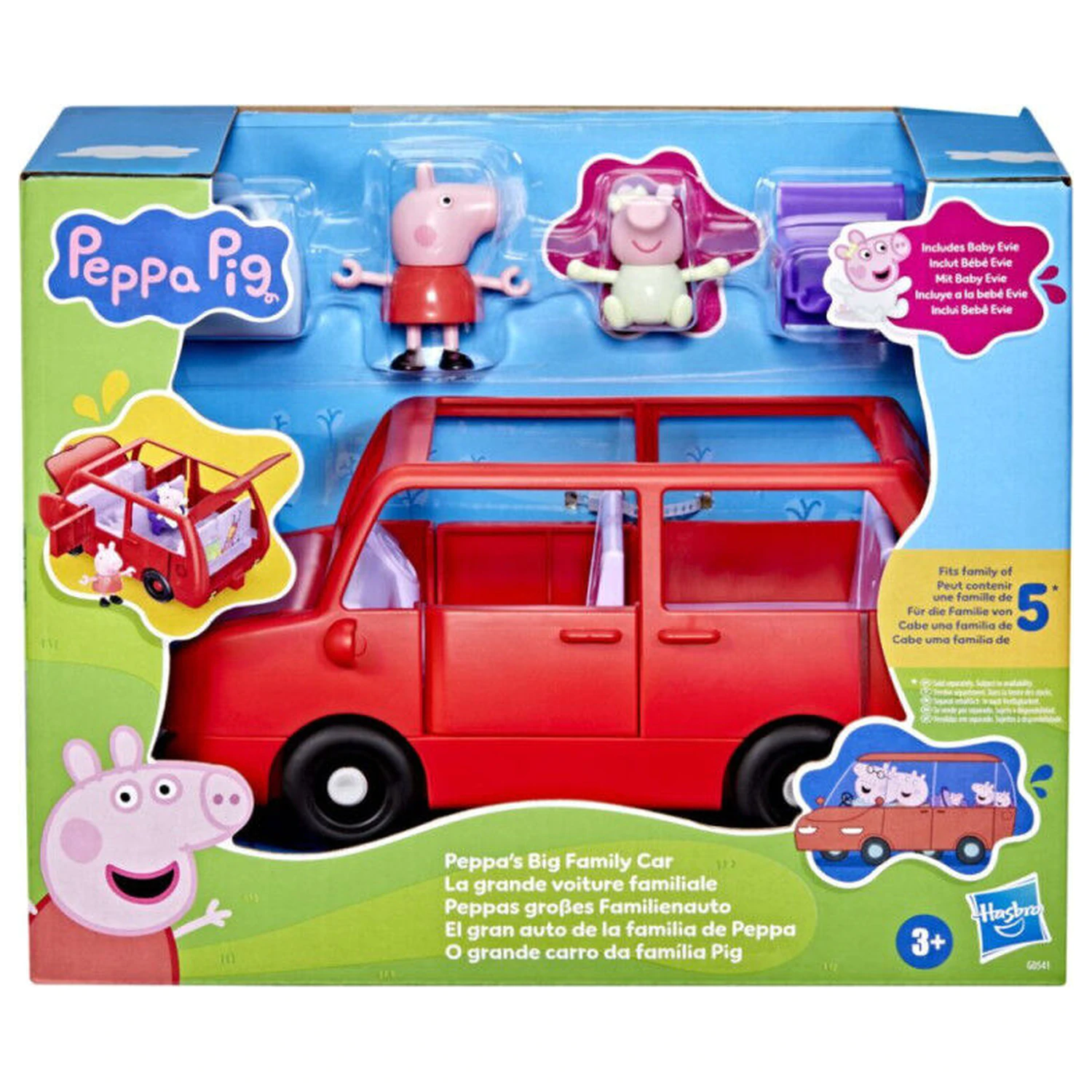 Peppa Pig Family car játékszett termékfotó