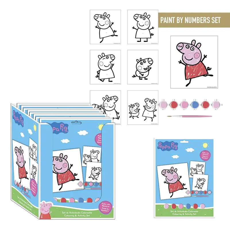 Peppa Pig festő csomag termékfotó