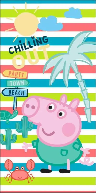 Peppa Pig George mikroszálas strand törölköző termékfotó