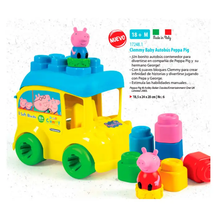 Peppa Pig interaktív busz termékfotó
