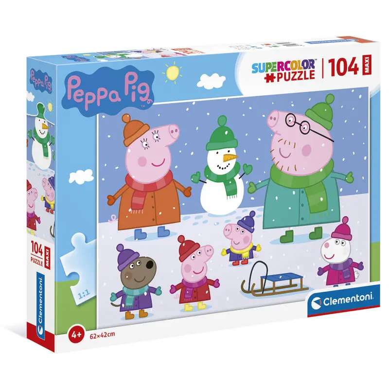 Peppa Pig Maxi puzzle 104db-os termékfotó