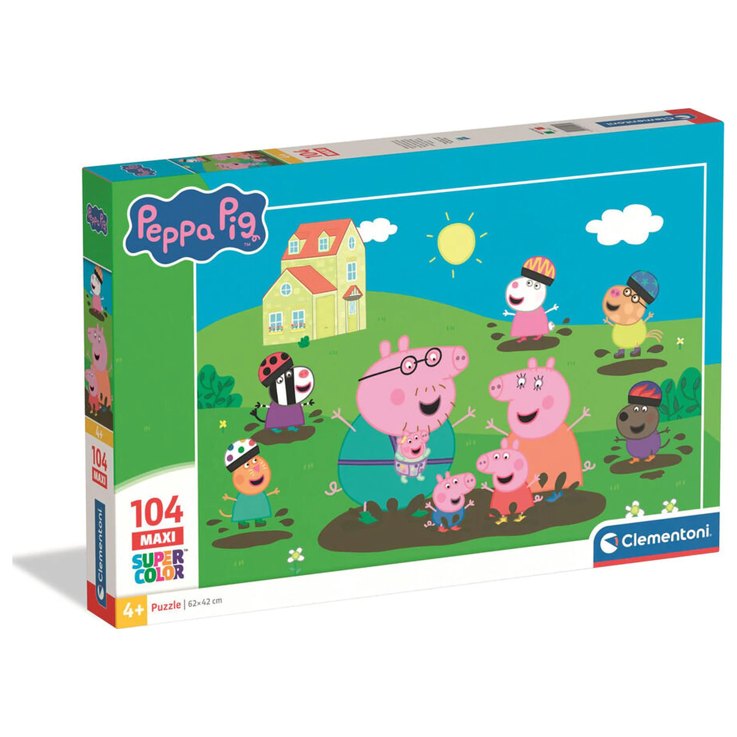 Peppa Pig maxi puzzle 104db-os termékfotó